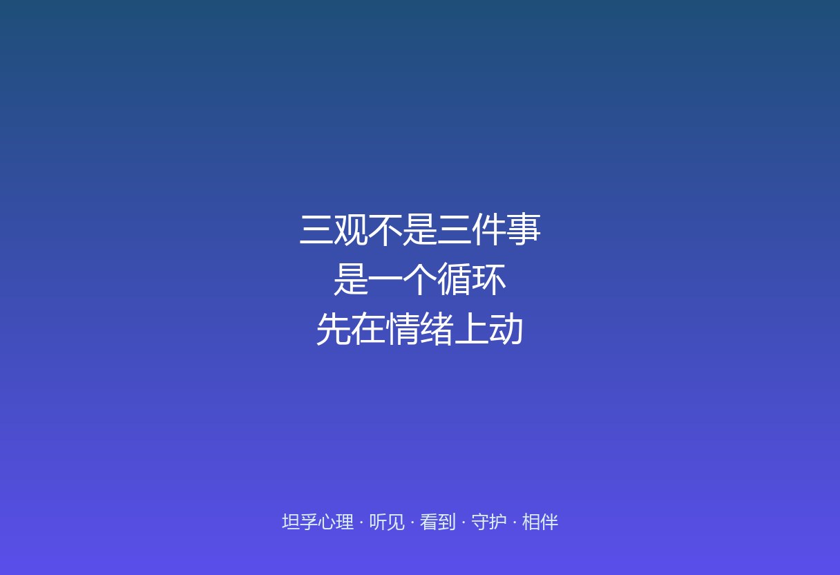 孩子为什么总说不通：他脑子里有一套自洽的三观循环
